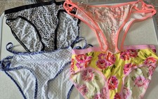 NWOT Lot Of 4 Victorias Secret Cotton Panties Soft Comfortable Everyday New