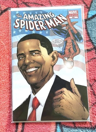 The Amazing Spider-Man #583 third print Obama Variant VF-NM