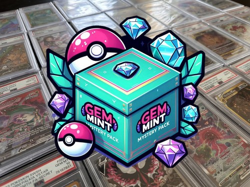 Pokemon Graded Card Pack - Gem Mint 10 - 1 Graded Card (PSA BGS CGC) F
