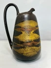 Vintage Royal Haeger Lava Glaze Pitcher Earth Wrap USA Mid Century Modern Chip