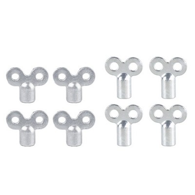 4pcs Square Socket Radiator Key Wrench for Quiet and Effective Heating Solution
