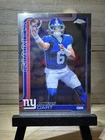 2025 Topps Chrome Football #306 Jaxson Dart New York Giants Base Rookie Card