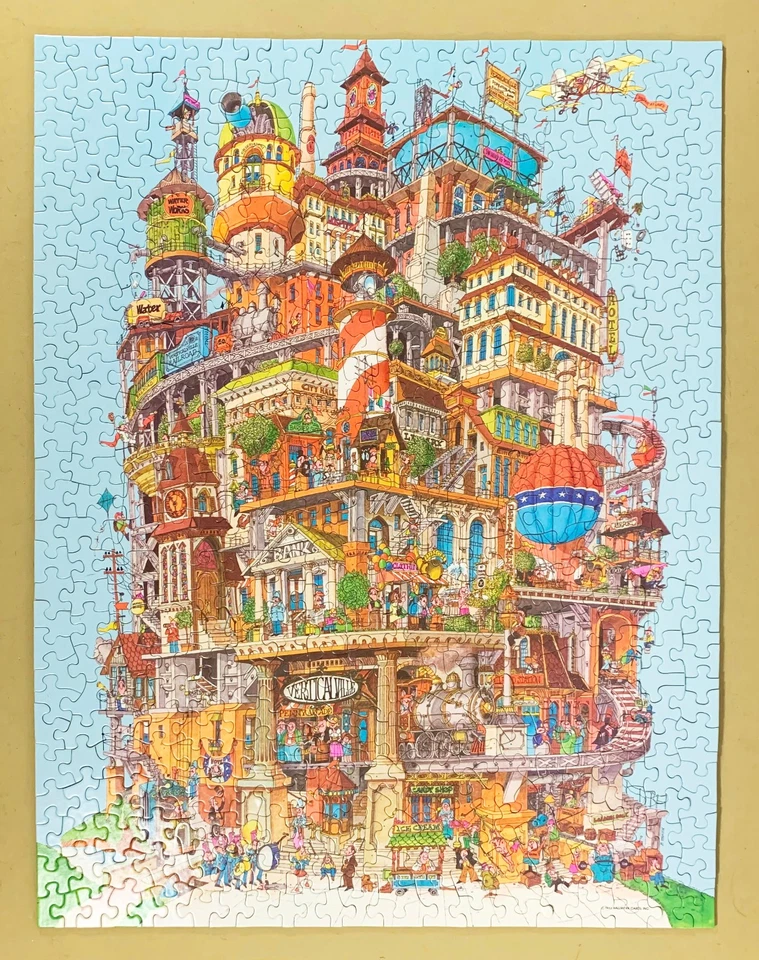 1977 Springbok "Verticalville" Jigsaw Puzzle - 100% Complete - Image 3 of 3