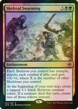 MTG Skeletal Swarming Foil ** Adventures in the Forgotten Realms ** English