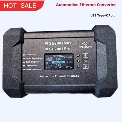 SE2001Max Automotive Ethernet Converter with USB Type-C Port 5-32V #ea