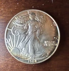 1988 American Silver Eagle BU Graded Coin Uncirculated