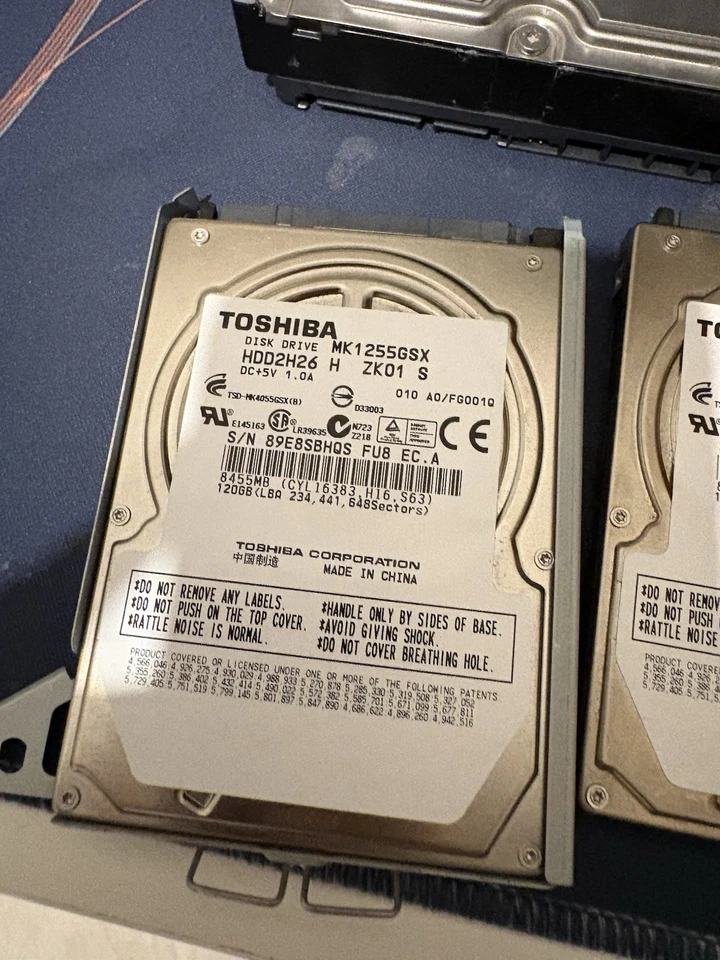 10x Stück HDD Festplatte" Konvolut   - Bild 4 von 4