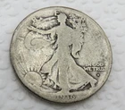 1916 D Walking Liberty Half Dollar - Good - Rim Bumps on Reverse - Scarce Date