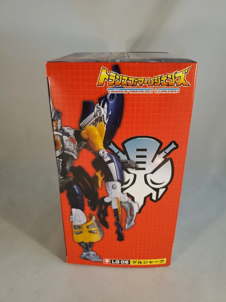 TakaraTomy Transformers Legends LG-06 GELSHARK (Sky-Byte) Figure New In USA - Image 3 of 4