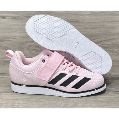 Adidas Powerlift 5 Weightlifting Shoes Pink Black White Men's Size