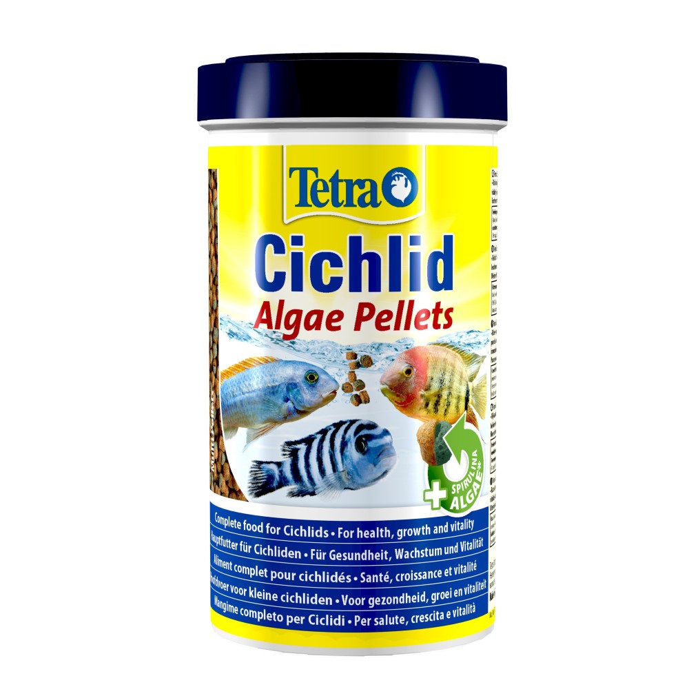 Cichlid Algae 165 g évite l'eau trouble et nourrit les cichlidés fragiles