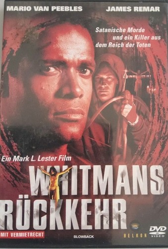 DVD Whitmans Rückkehr 2002) FSK 18 Thriller mit Mario van Peeples & James Remar - Picture 1 of 7