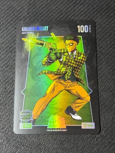 2026 BO JACKSON BATTLE ARENA - GOLDEN BULLET "MATTHEW GOLDEN" ROOKIE CARD GLOW