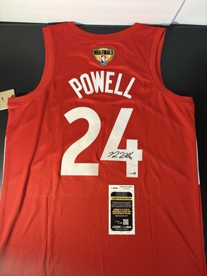 Norman Powell Signed Autographed Toronto Raptors Finals Jersey Jsa
