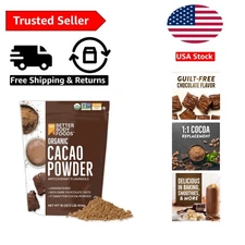 16oz Organic Cacao Powder - Essential Superfood for Delicious Guilt-Free Treats
