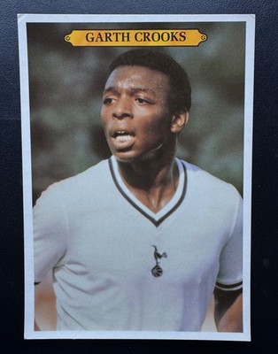 1980 Topps XXL Spotlights Garth Crooks Tottenham Hotspur Spurs