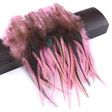 FEARAFTS Rooster Saddle Feathers for Crafts Decoration DIY Jewelry Making Dre...