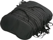 30 Pcs Eye Mask Sleep Blindfold with Nose Pad and Elastic Strap, Black