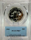 1961 50C Benjamin Franklin PCGS PR67 Founding Father Series