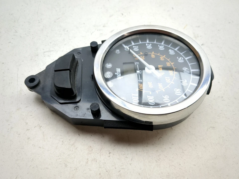 92-04 Suzuki VL 800 Intruder Gauge Speedometer Display Chrome 34100-41F30 - Image 2 of 4