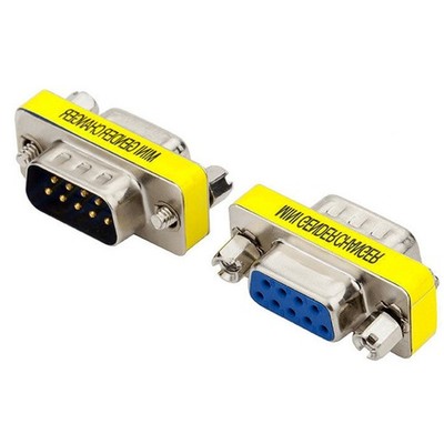 DB9 Computer Video Adapter DB9 Stecker auf Buchse Serielle Schnittstelle zu4398
