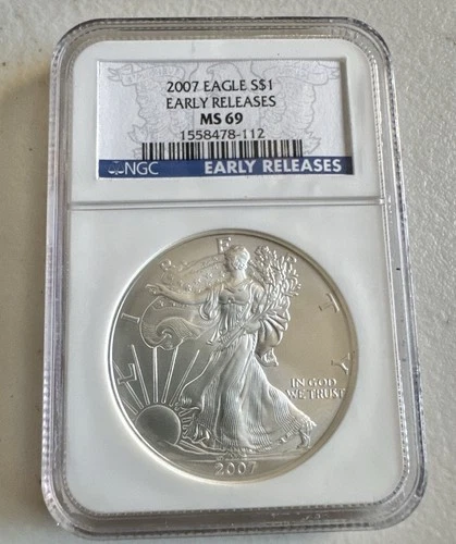 2007 American Silver Eagle — photo from another recent sale