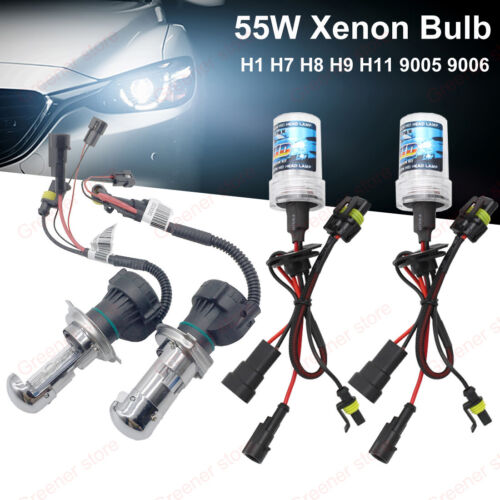 35W 55W 75W 100W H1 H3 H4 H7 H8 H11 H13 9005/6 Car Xenon HID Headlight Lamp Bulb - Bild 1 von 21