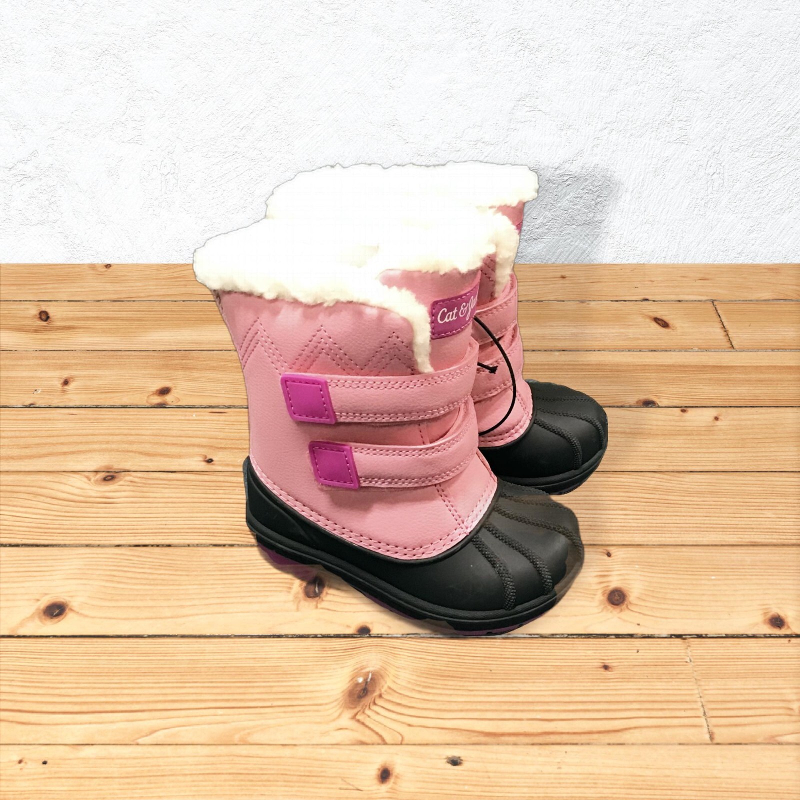 Cat & Jack Toddler Girls Winter Snow Boots Denver Pink Multiple Sizes