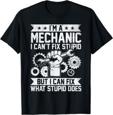 Car Mechanic Engineer Men Women Auto Mechanic Unisex Black Shirt