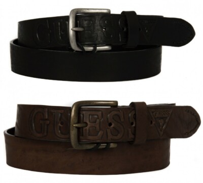 Cintura uomo pelle GUESS articolo BM2303 LEA35 NOT COORDINATED BELT