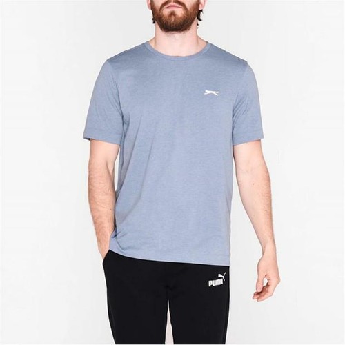 Camiseta para hombre Slazenger 100 % algodón lisa cuello redondo XS S M L XL XXL 3XL 4XL NUEVA CON ETIQUETAS - Imagen 7 de 25