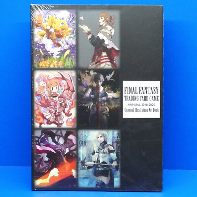Final Fantasy Trading Card Game Annual 2018-2020 Art Book FFTCG +