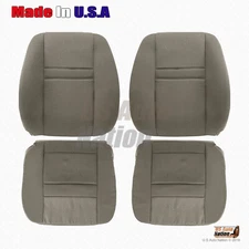 2006 2007 2008 For Dodge Ram 1500 Front Bottoms and Tops Cloth Cover Khaki Tan
