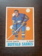 1970-71 O-Pee-Chee OPC #140 Floyd Smith - Buffalo Sabres EX