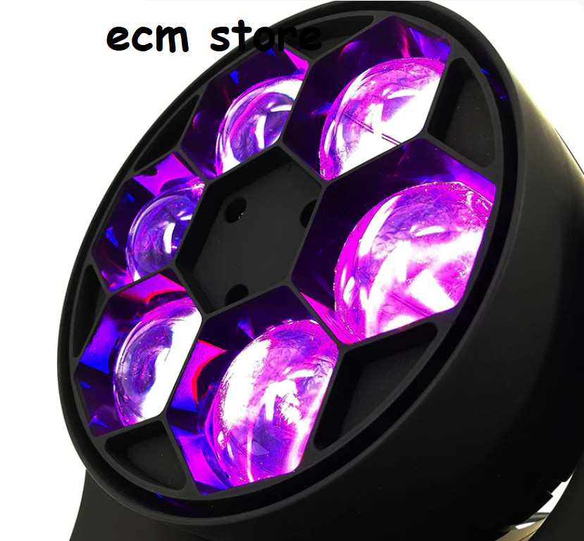 Éclairage de soirée RGBW 6x15W projecteur de scène compact pour animation DJ EB1