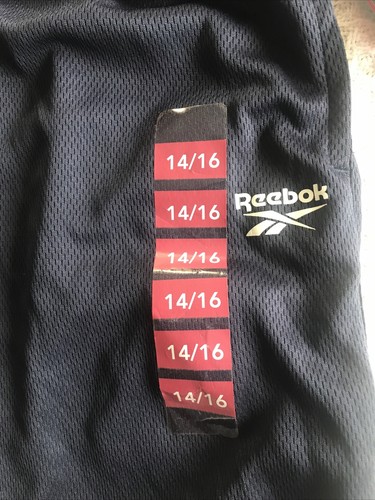 Reebok Navy Blue Athletic Sports Basketball, Soccer Shorts Size Large (14/16) - Picture 2 of 11