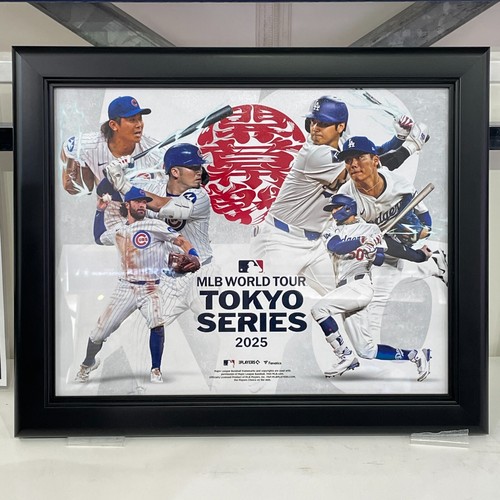 MLB World Tour Tokyo Series 2025 Framed Commemorative photo Shohei Otani Dodgers