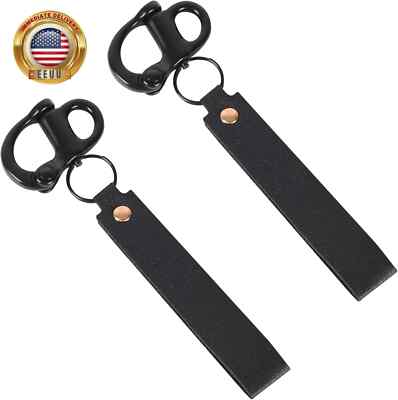 Quick Release Clip Shackle for SCBA Mask (2 Pack), Firefighter Accessories Tools
