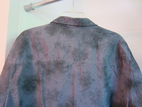 NWOT men's long sleeve shirt (3/4 roll tab sleeve) Helix Size XXL Black/gray - Picture 9 of 16