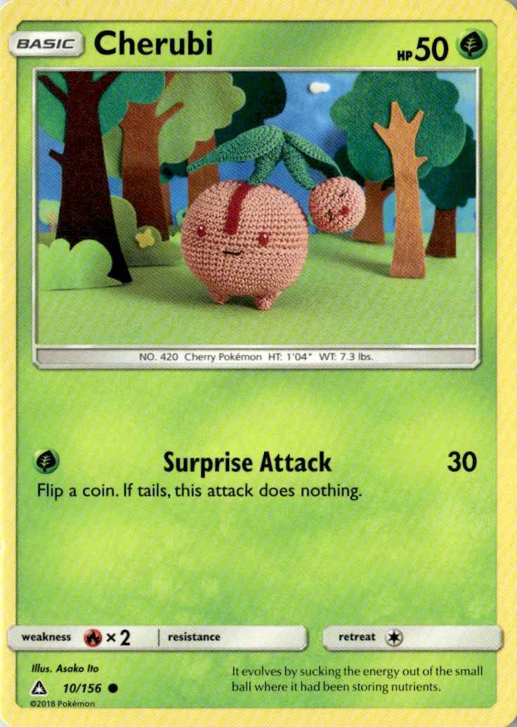 2018 SUN & MOON ULTRA PRISM CHERUBI 10/156