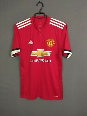 MANCHESTER UNITED ADIDAS 2017/18 HOME JERSEY #22 MKHITARYAN SIZE “M” BS1214