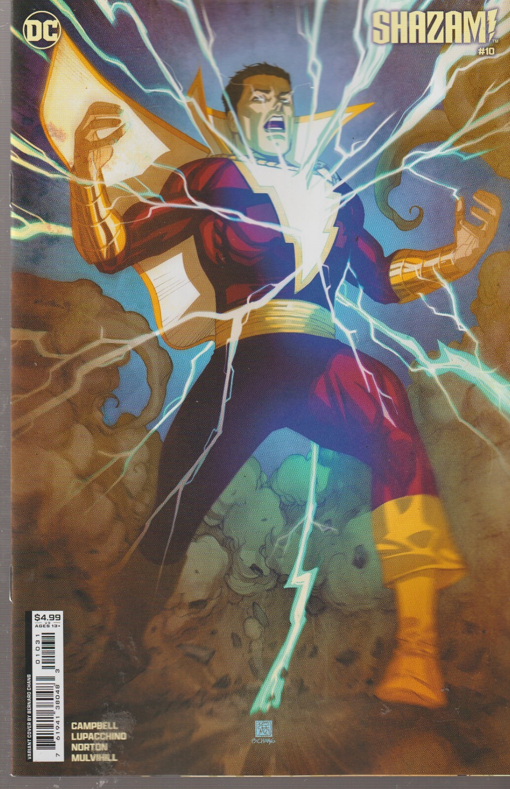 DC COMICS SHAZAM #10 JUNE 2024 CHANG 1ST PRINT NM