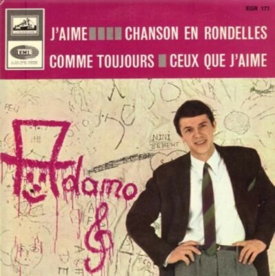 EP 45 RPM (7'') Adamo '' J'aime '' Belgien