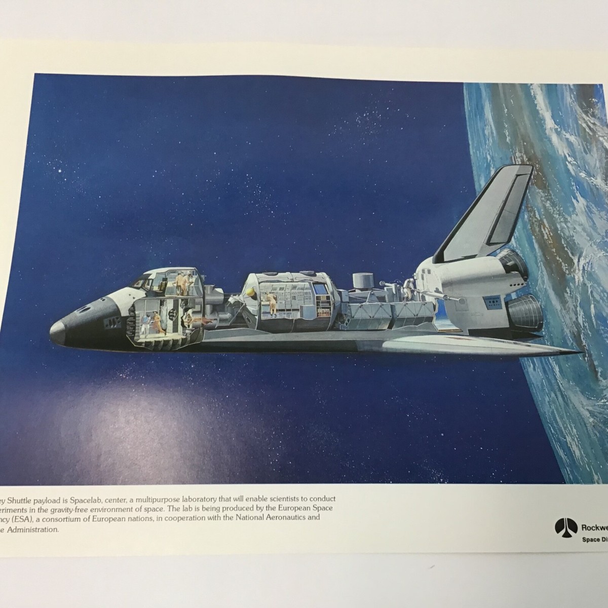 Vintage NASA SPACE SHUTTLE Photos vignettes collection of 10