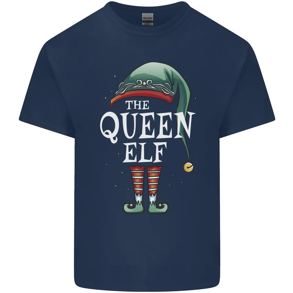 The Queen Elf Funny Christmas Xmas Kids T-Shirt Boys Girls - Image 2 of 4