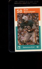 1984 Police Miami Dolphins Kim Bokamper