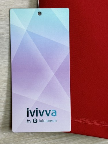 ivivva By Lululemon Rhythmic Short Luon Size 12 DKRD 51780 - Picture 4 of 6