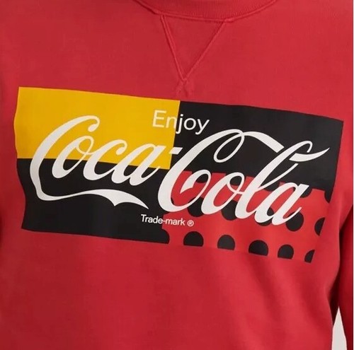 Coca-Cola Lucky Brand Long Sleeve Crew 