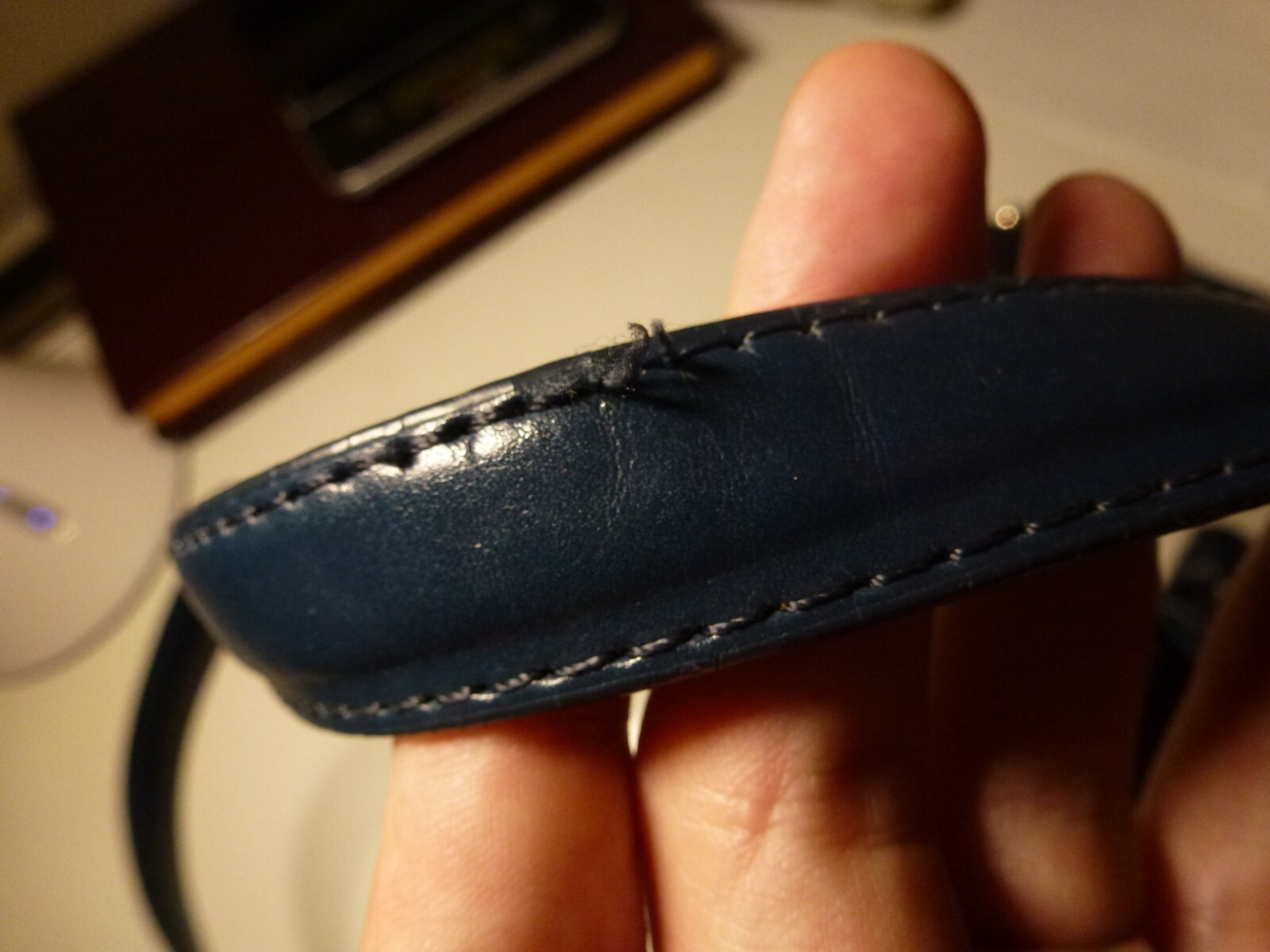 Zara Basic Collection Blue Small/Medium Crossbody… - image 7