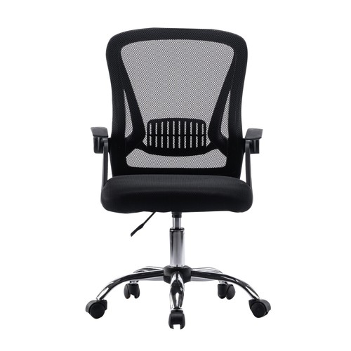 Mesh Back Home Office Chair with Armrest Swivel 5 Casters Computer Desk Chair - Picture 92 of 231